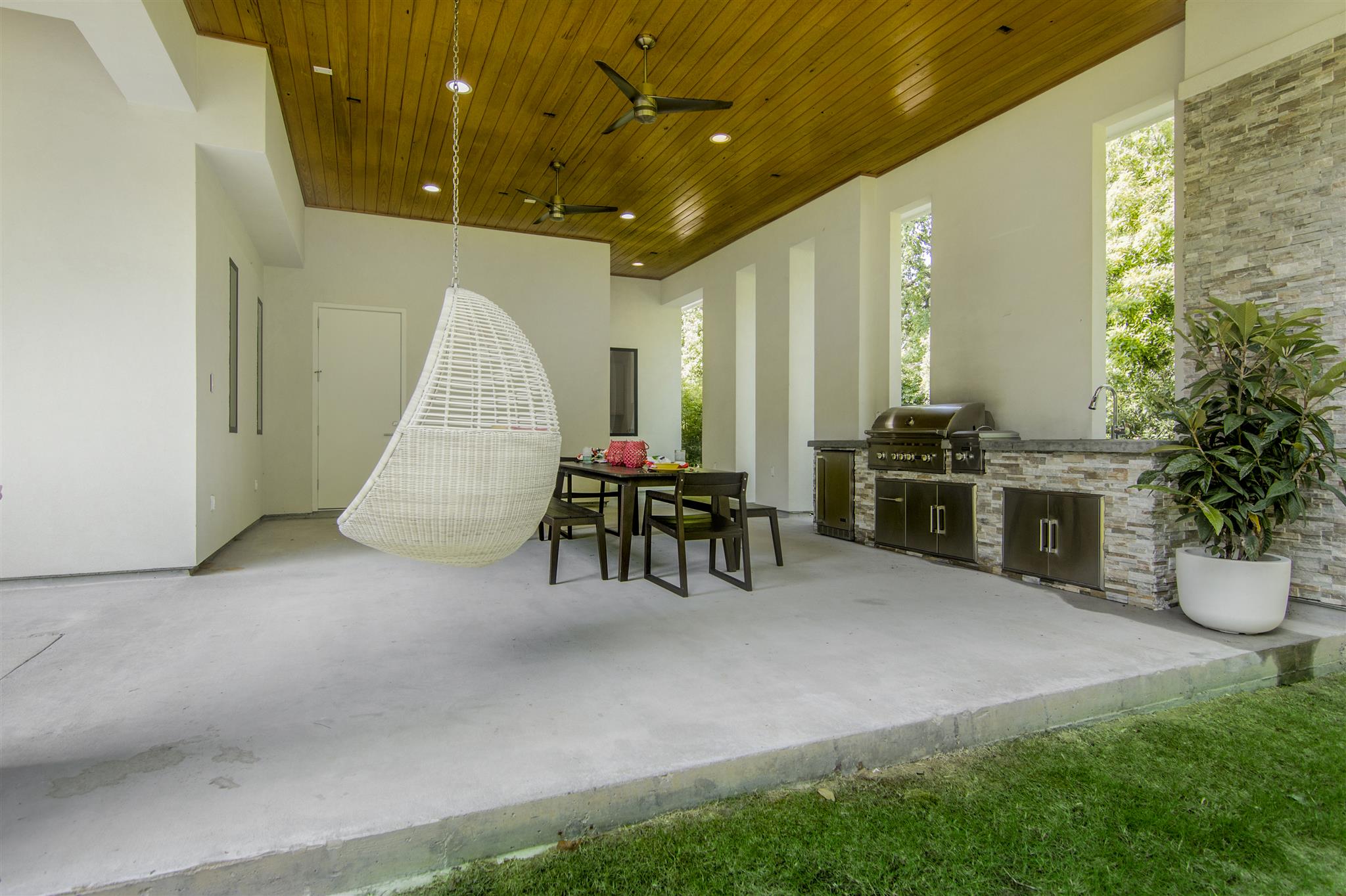 Rear Patio