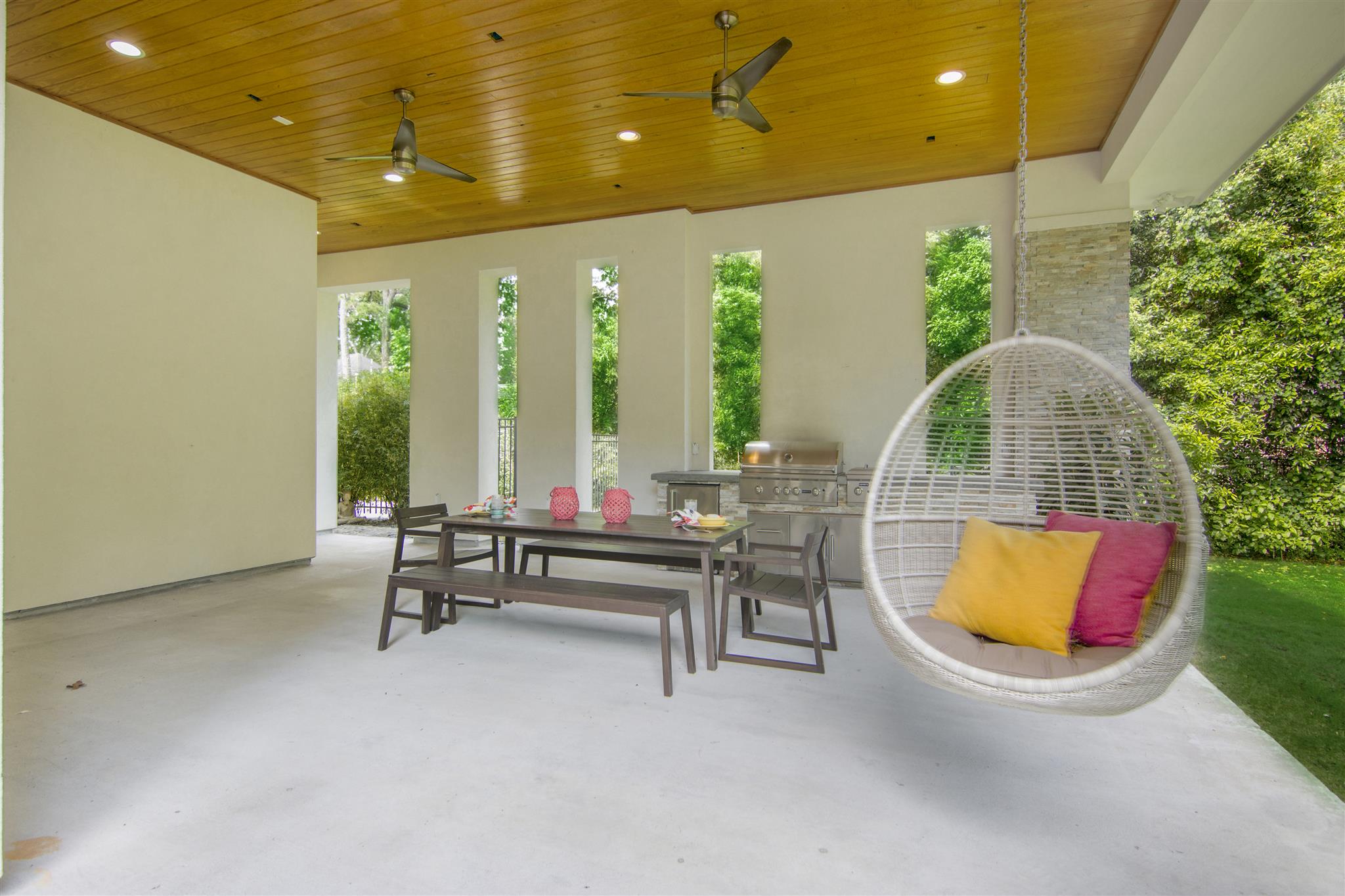Rear Patio